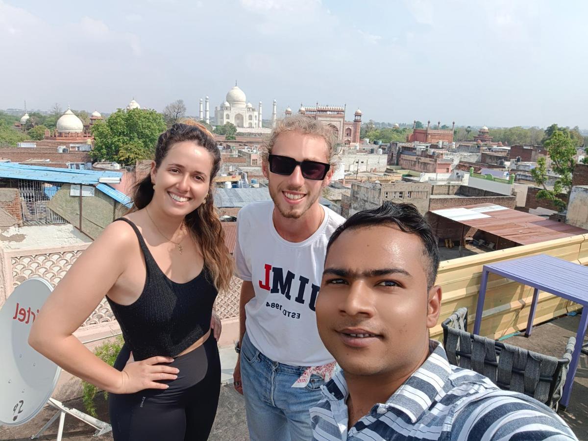 Hotel India Inn Walking Distance From Taj Mahal-- Rooftop Taj Mahal View Agra  Esterno foto
