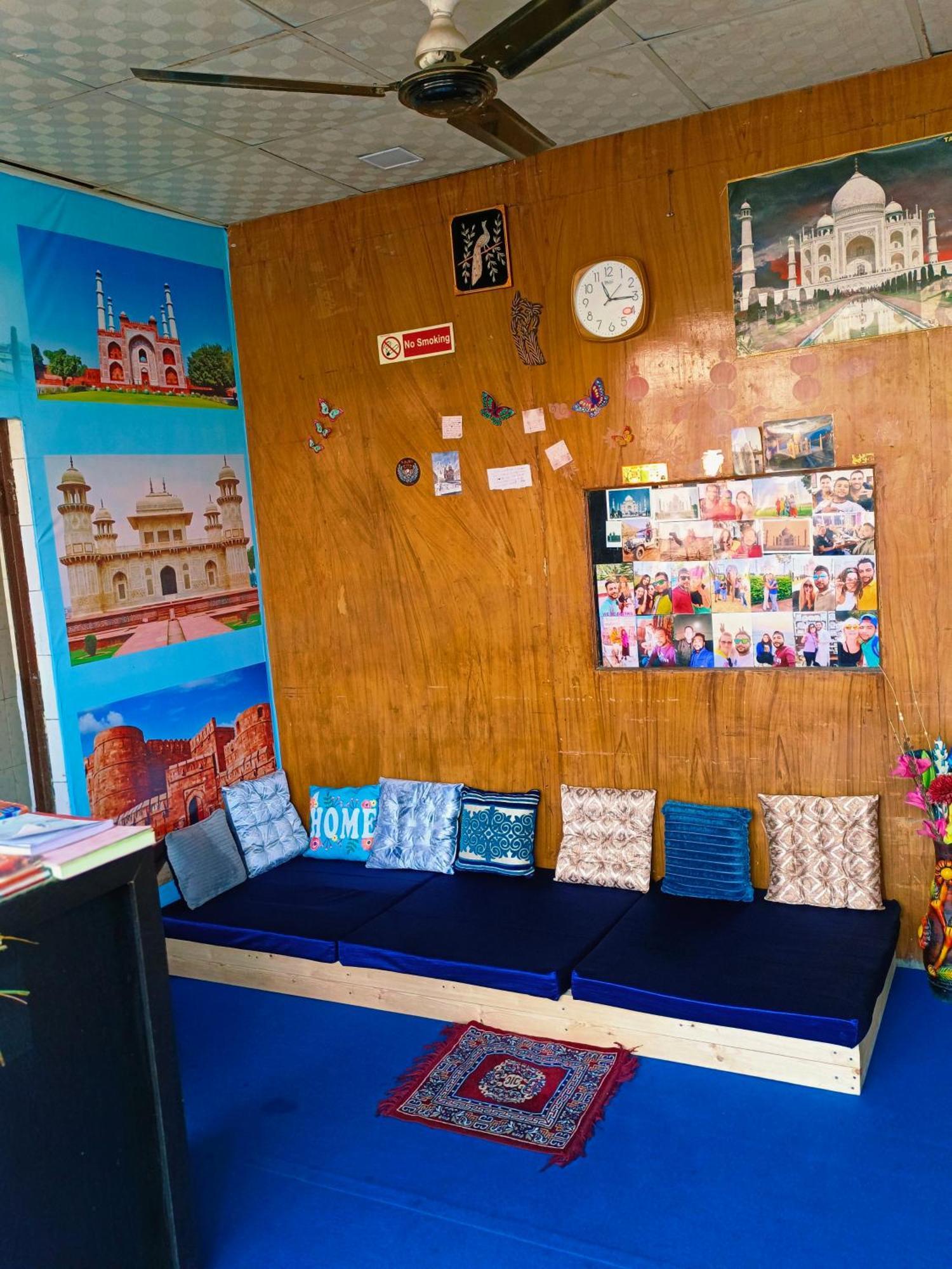 Hotel India Inn Walking Distance From Taj Mahal-- Rooftop Taj Mahal View Agra  Esterno foto