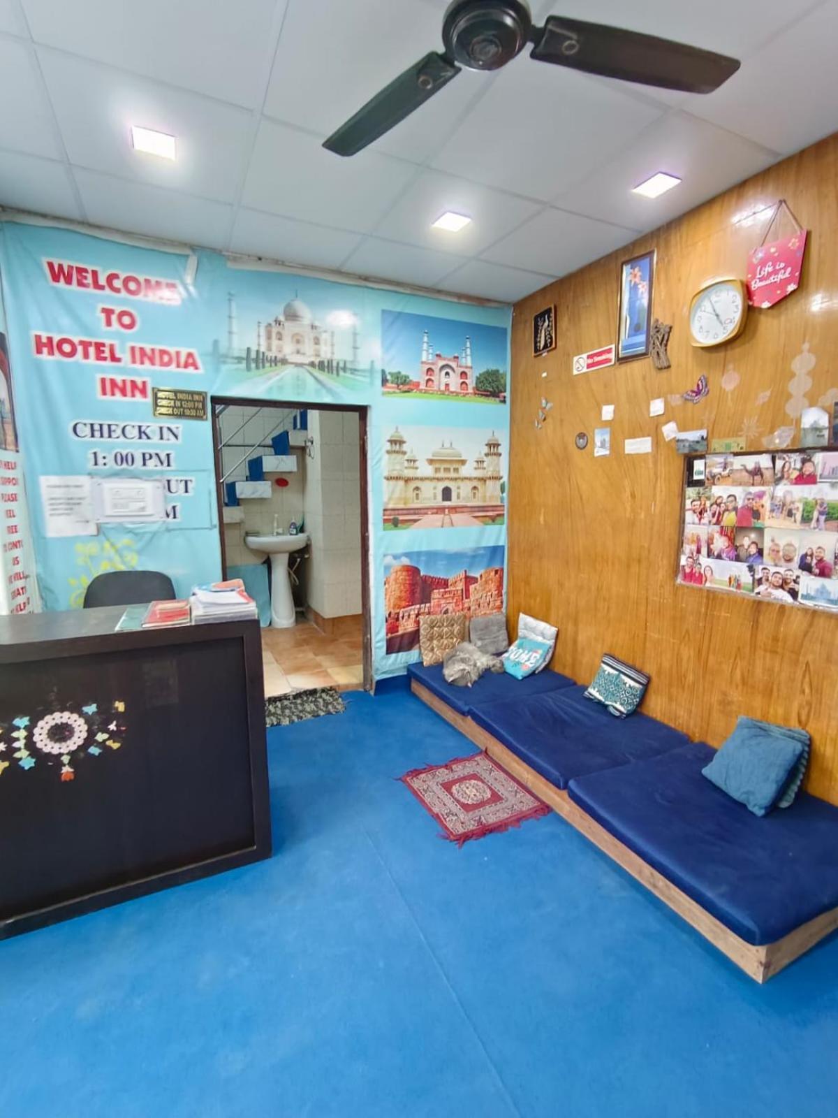 Hotel India Inn Walking Distance From Taj Mahal-- Rooftop Taj Mahal View Agra  Esterno foto